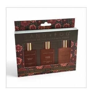 Sand + Fog Eau Oil 3 Pc Set Vanilla Musk/ Lychee dream/Strawberry spri